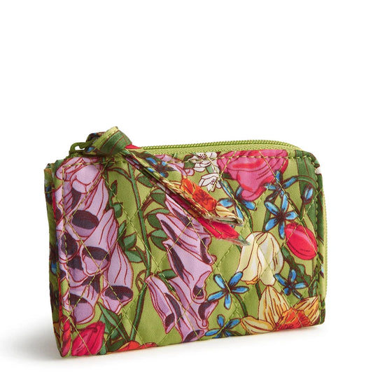 Vera Bradley Zip Card Pouch, Meadow Bouquet