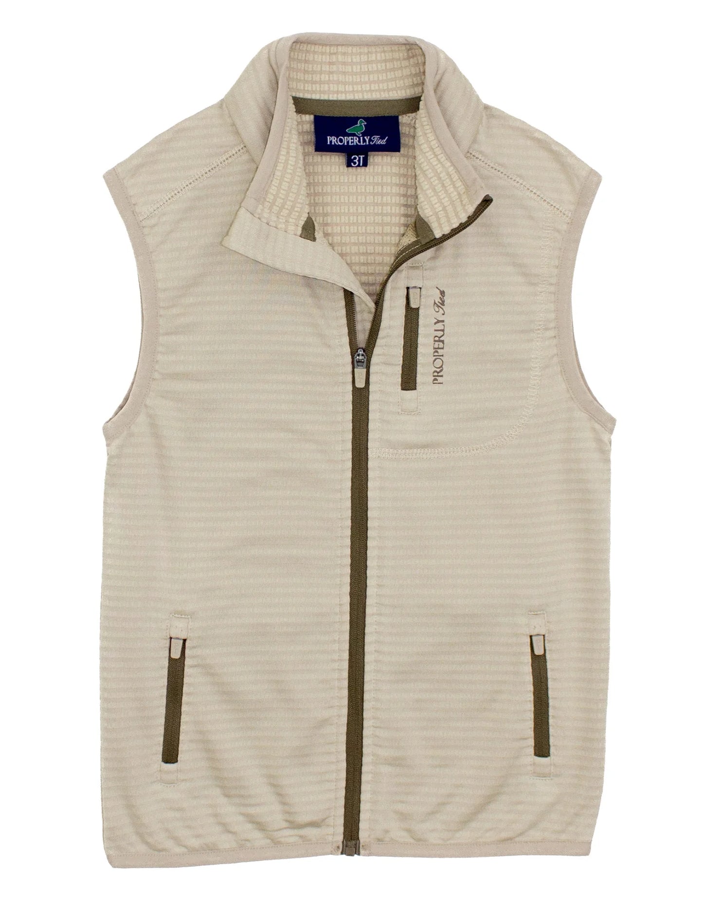 PT Youth Fairhope Vest Khaki