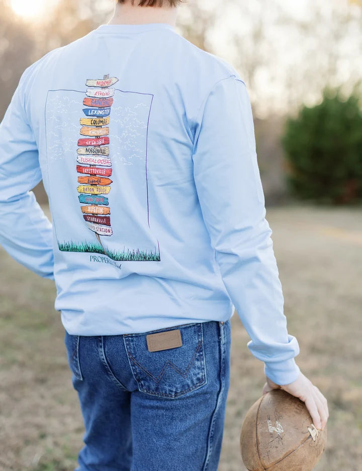 PT Southeastern Showdown  LS Light Blue