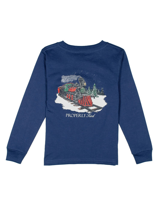 PT Youth Express LS River Blue