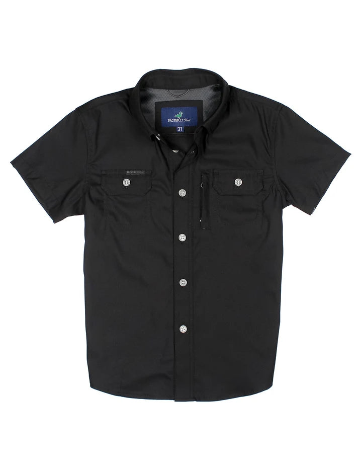 PT SCOUT SHIRT, BLACK
