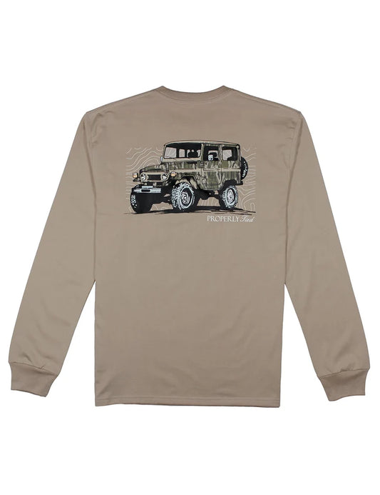 PT Mossy Oak Topo Cruiser LS Sand
