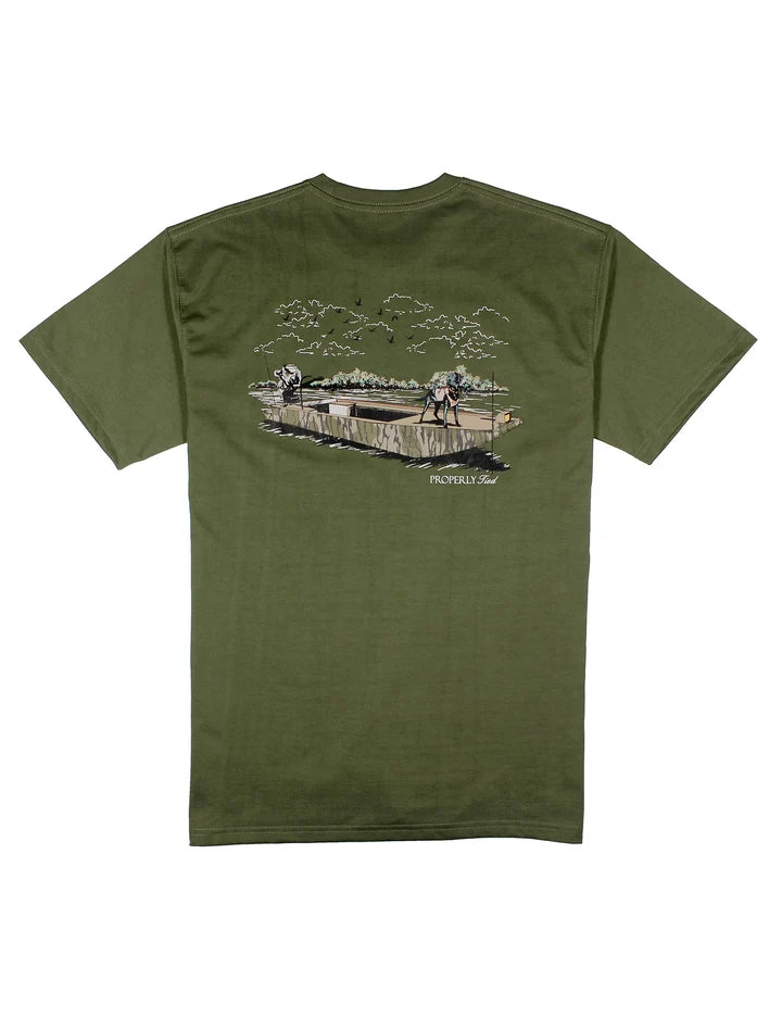 PT Mossy Oak Boat Ride SS Olive
