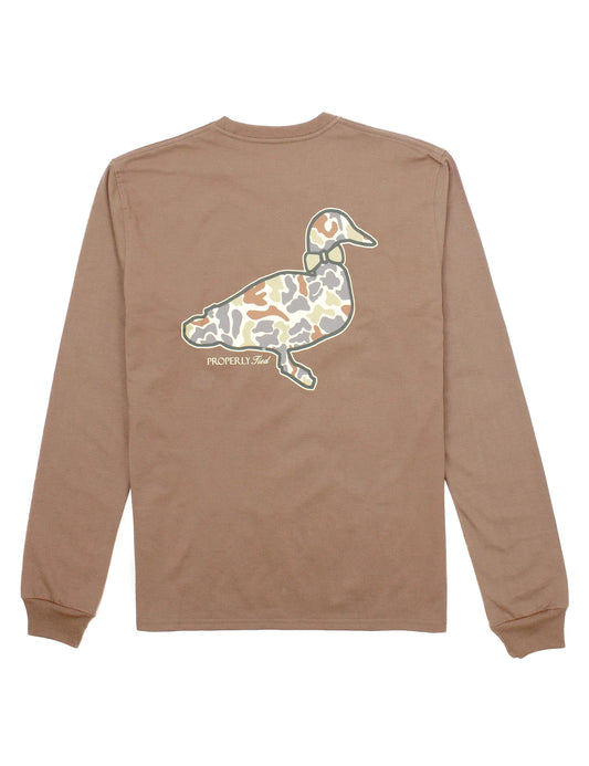 PT Field Camo Logo LS Walnut