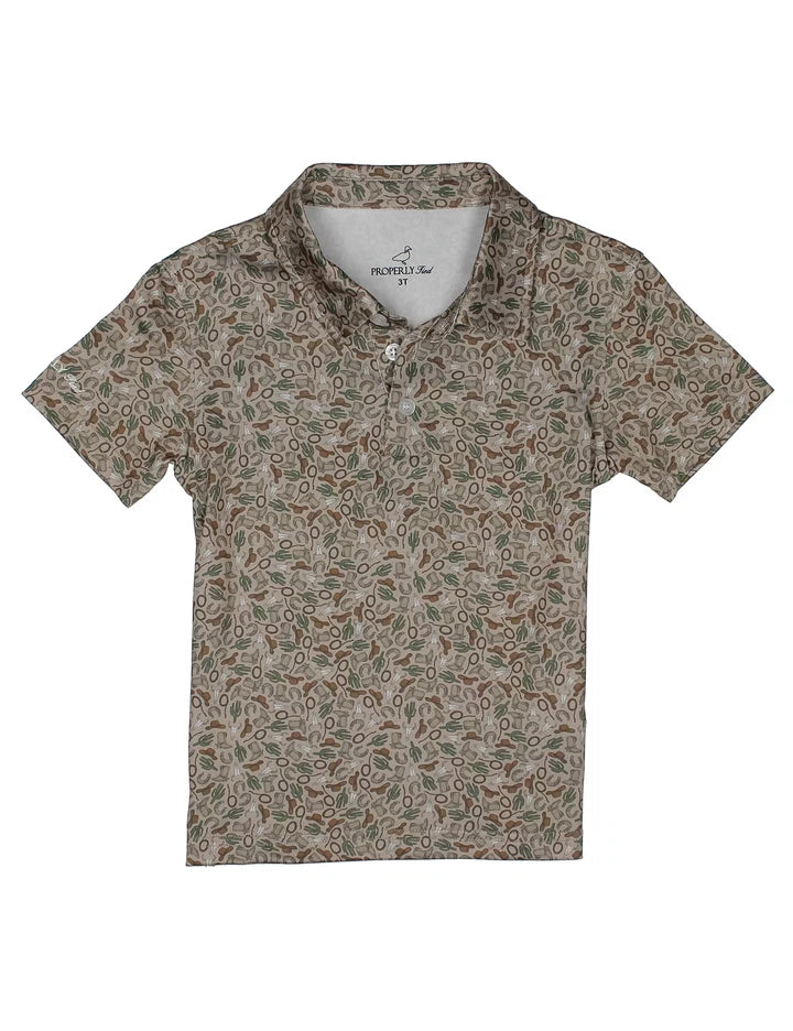 PT Youth Inlet Polo Cowboy