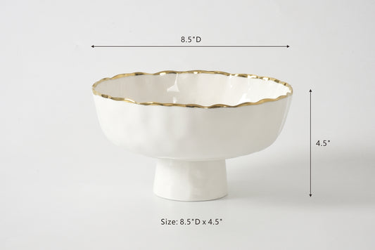 Pampa Bay Medium Footed Bowl