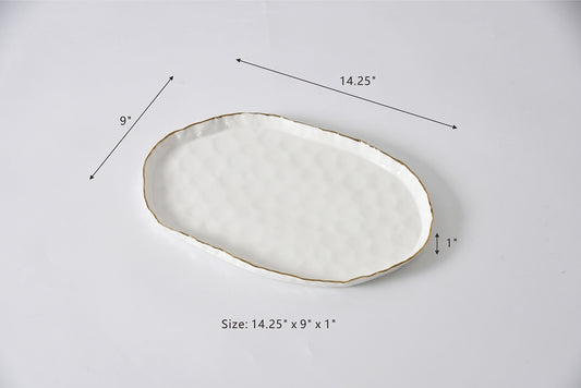 Pampa Bay Medium Oval Platter