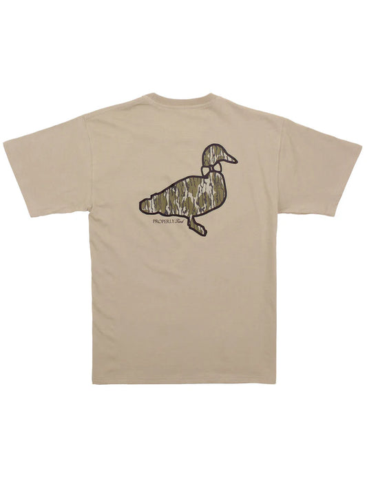 PT Mossy Oak Camo Logo SS Sand