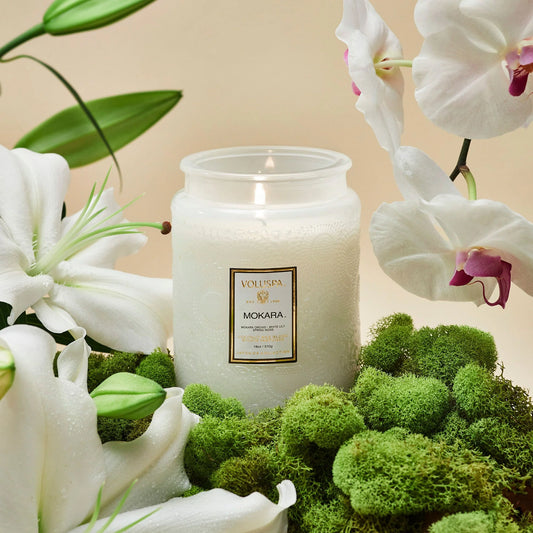 Mokara 18oz Large Jar Candle