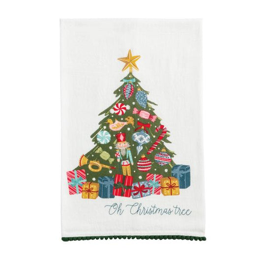 Oh Christmas Tree Printed Towel