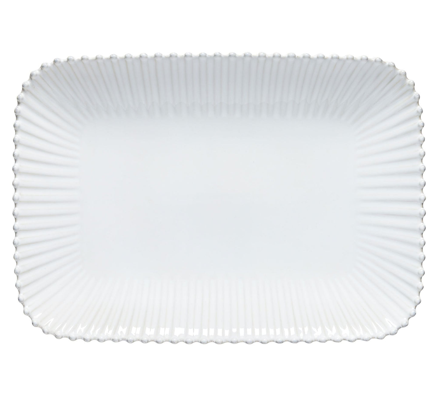 Pearl White Rectangular Platter