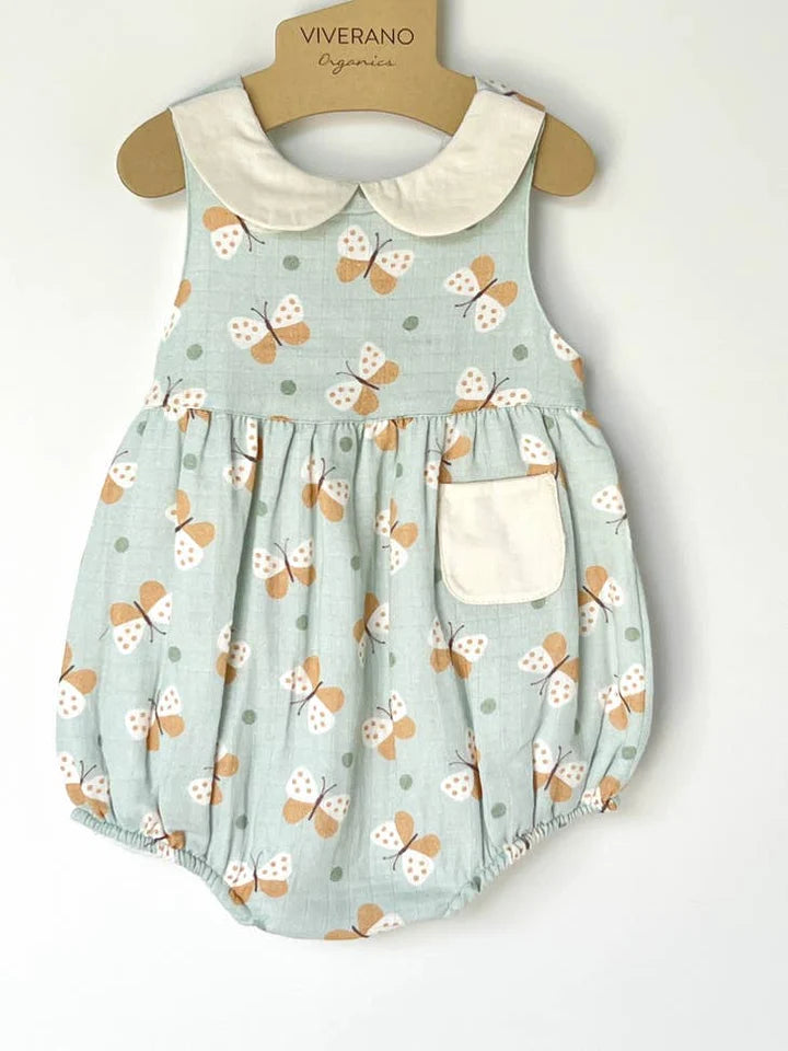 Butterfly Peter Pan Bubble Romper