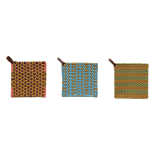 Crocheted Pot Holder w/ Loop