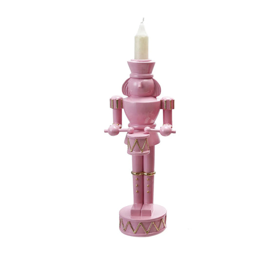 Nutcracker Shaped Taper Candle Holder, 3 Styles