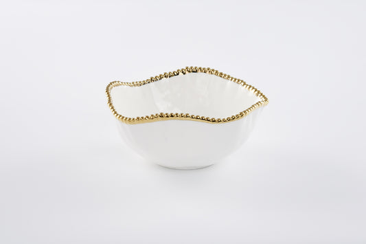 Pampa Bay Large Salad Bowl, Beaded