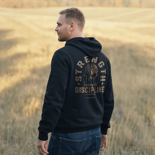 Hold Fast Hoodie Strength Through Discipline