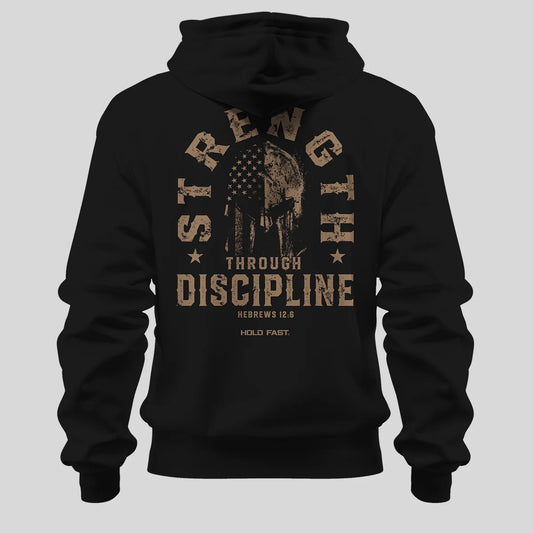 Hold Fast Hoodie Strength Through Discipline