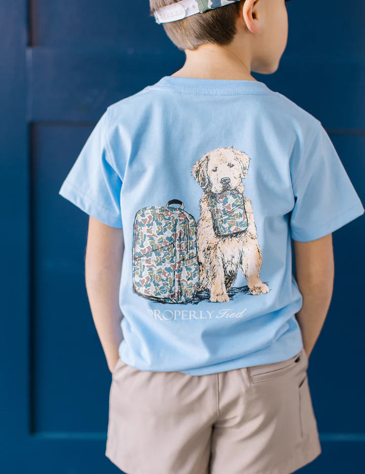 PT Youth Study Buddy SS Light Blue