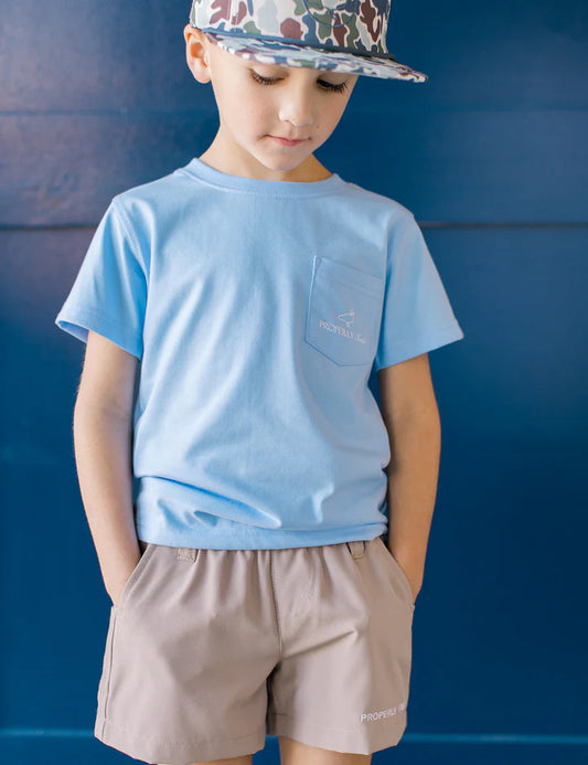PT Youth Study Buddy SS Light Blue
