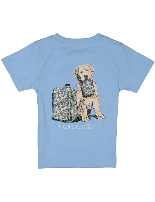 PT Youth Study Buddy SS Light Blue