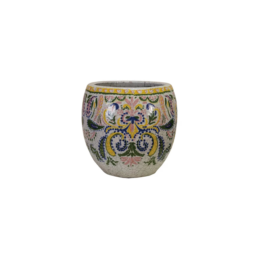 Terra Cotta Planter Large (Holds 7" Pot)
