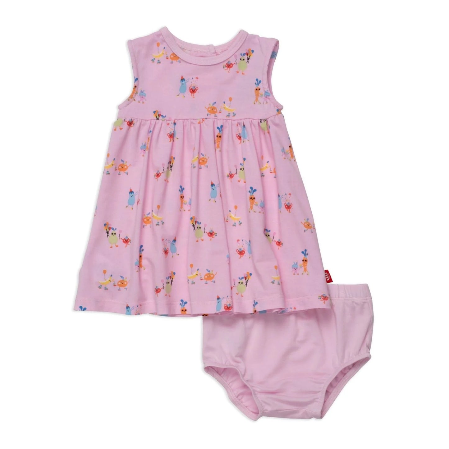 Turnip The Beat Magnetic Toddler Dress + Diaper Cover