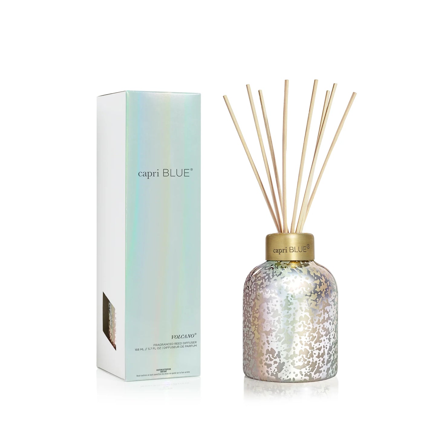 Volcano Mercury Iridescent Reed Diffuser, 5.7oz