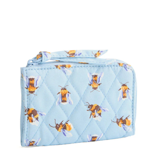 Vera Bradley Zip Card Pouch Bee's Knees