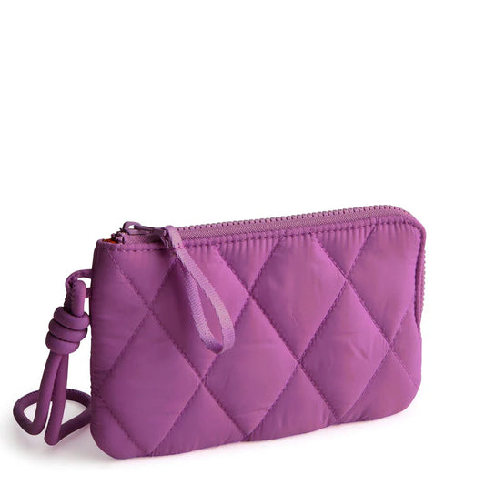 Vera Bradley Zip Wristlet, Iris Orchid