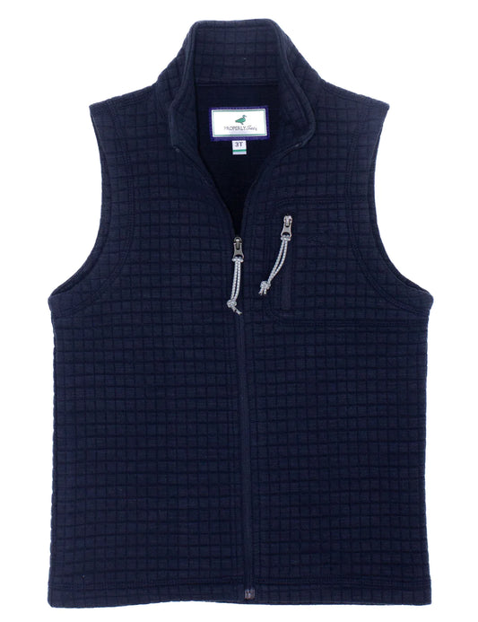 PT Youth Delta Vest Navy