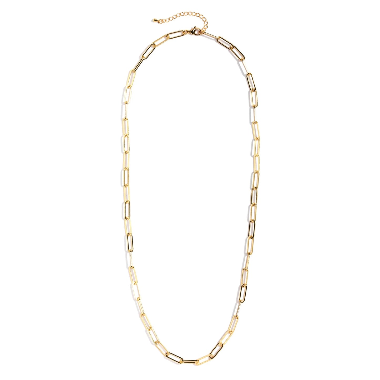 24" Large Link Chain, Gold