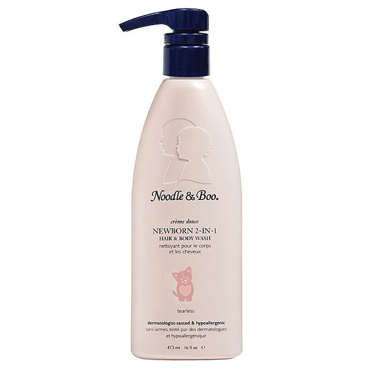 Newborn 2 in 1 Hair & Body Wash, 16 oz