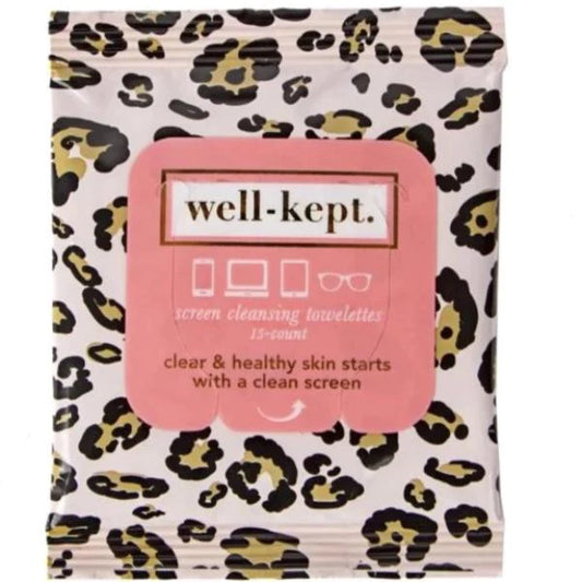 Well-Kept Screen Cleansing Wipes