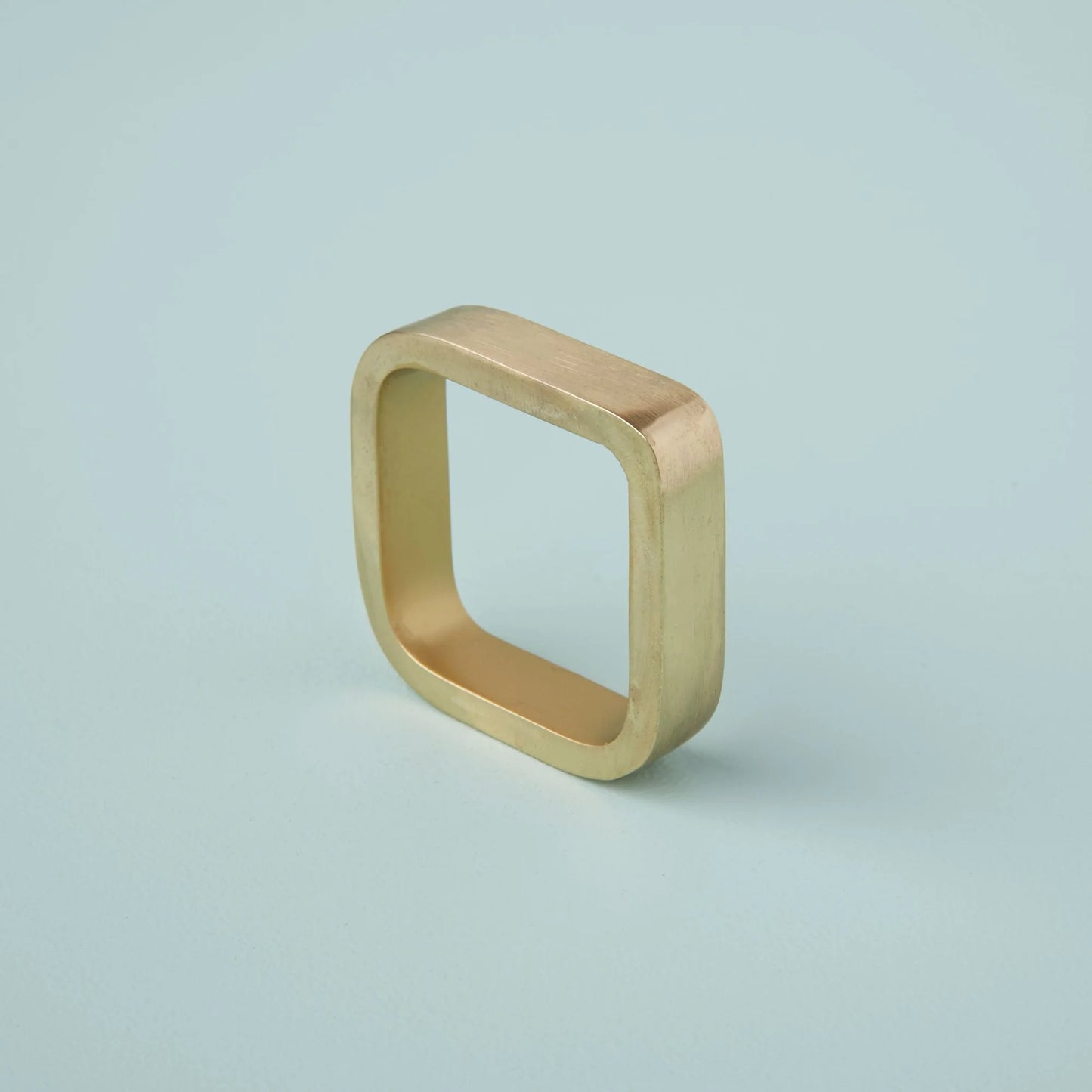 Square Napkin Ring, Gold