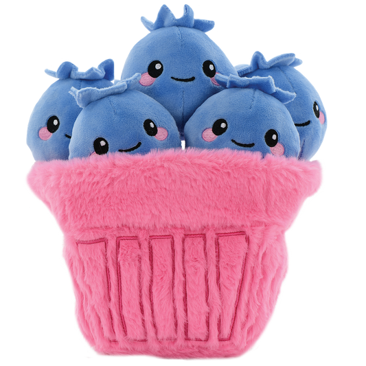 Berry Blueberries Furry and Fleece Plush