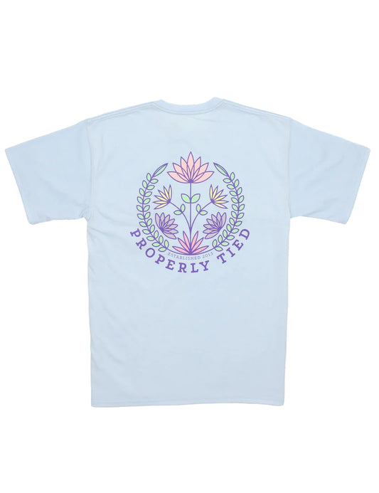 PT Floral Periwinkle SS