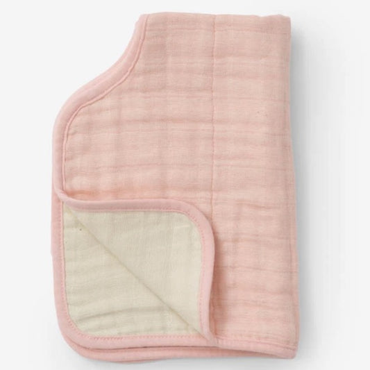 Cotton Muslin Burp Cloth Single - Rose Petal