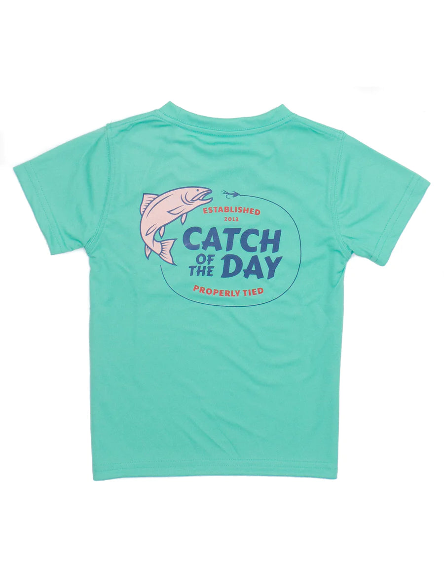 PT Youth Performance Catch of the Day SS