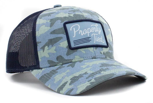 PT Youth Trucker Hat Deep Sea Camo