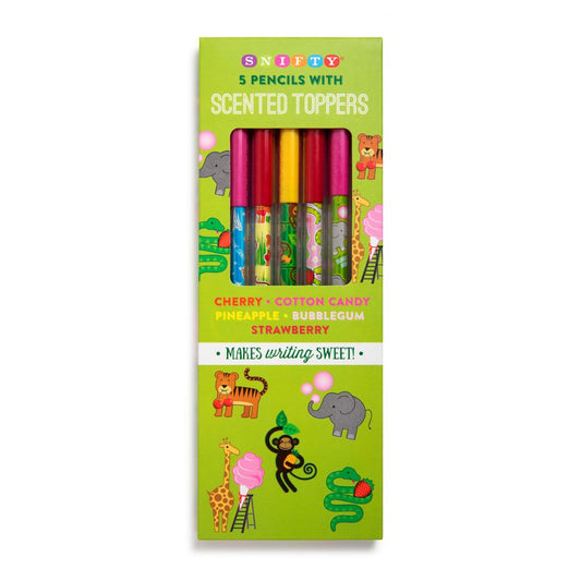 Zoo Pencil Toppers Set